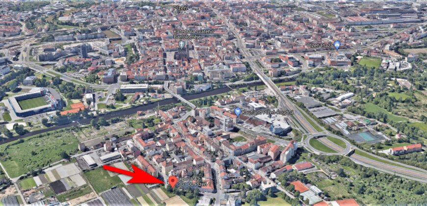 PRONAJATO- Pronájem bytu 1+1 42 m² Lipová, Plzeň – Severní Předměstí