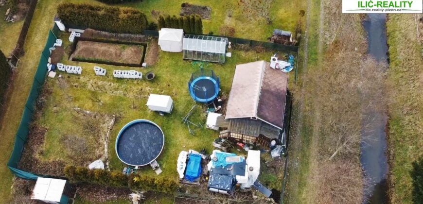 PRODÁNO- Prodej chaty 16 m², pozemek 395 m² Vejprnice, okres Plzeň-sever