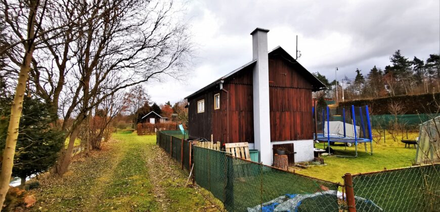 PRODÁNO- Prodej chaty 16 m², pozemek 395 m² Vejprnice, okres Plzeň-sever