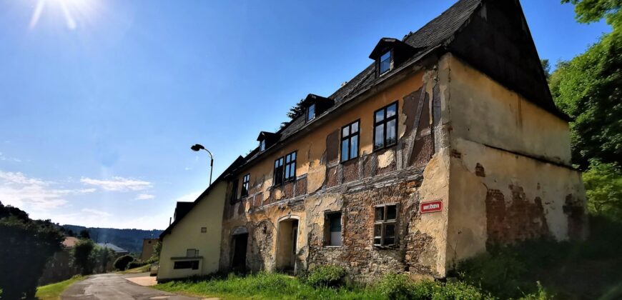 PRODÁNO – Prodej rodinného domu 420 m², pozemek 494 m² Havlíčkova, Jáchymov