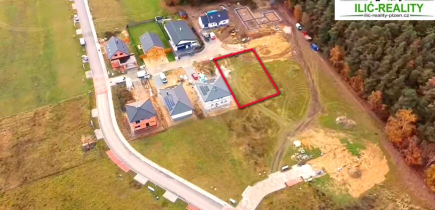 Prodej stavebního pozemku 763 m² Zruč-Senec, okres Plzeň-sever
