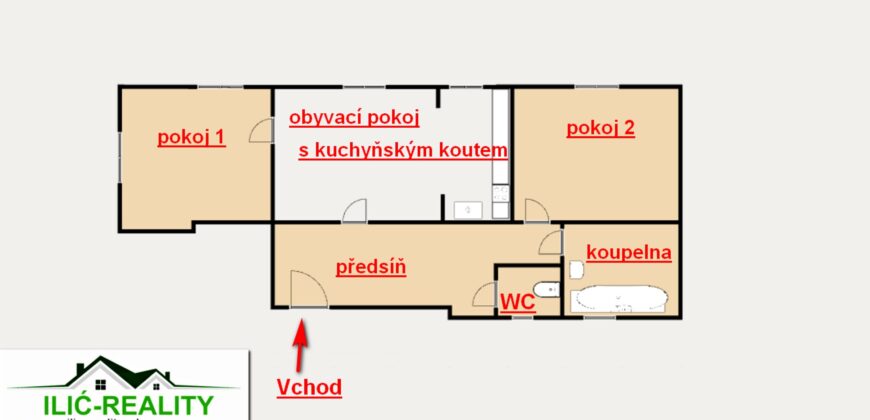 Prodej bytu 3+kk 73 m² Tělocvičná, Plzeň – Jižní Předměstí