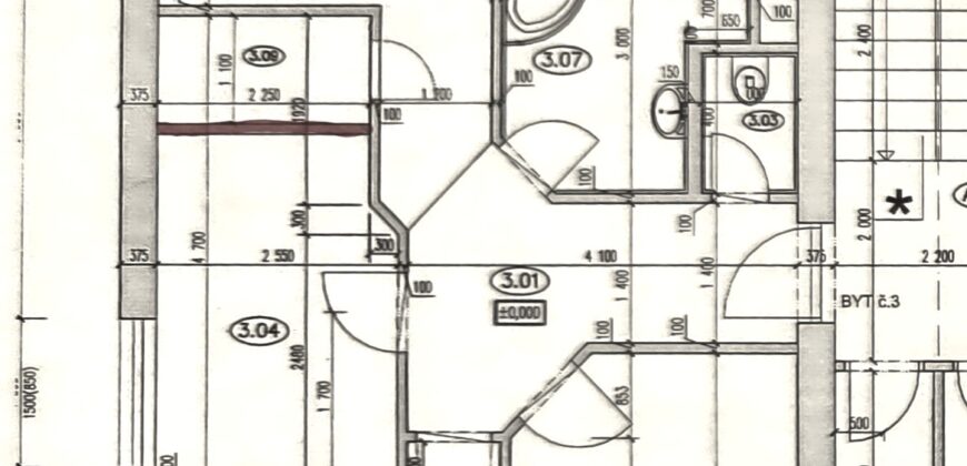 PRODÁNO – Prodej bytu 4+kk 81 m² Vochov, okres Plzeň-sever